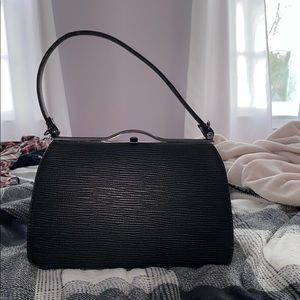 black purse